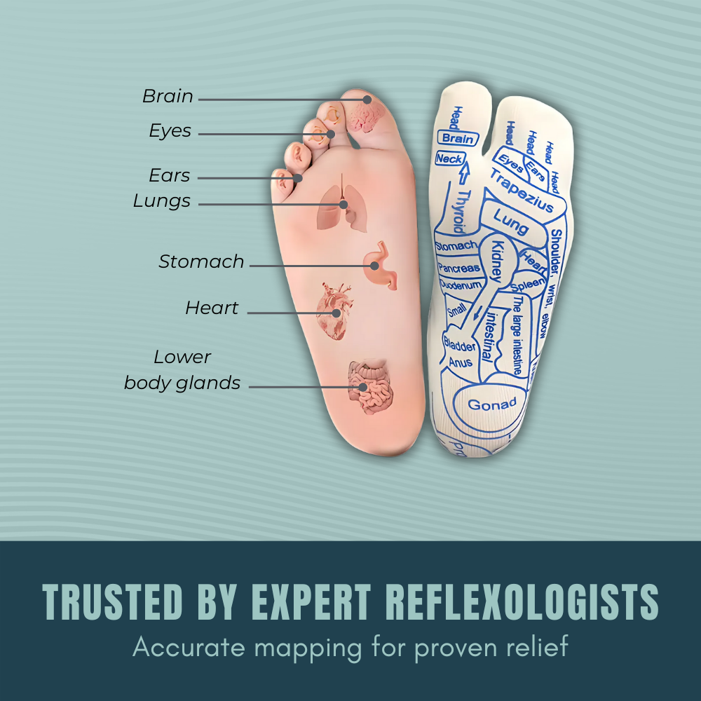 FeetyNew™ ReflexTherapy Socks